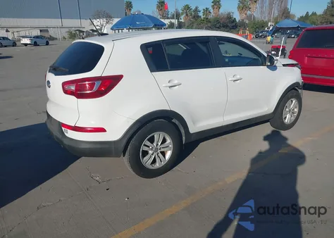 2011 Kia Sportage Lx from USA, damaged, VIN KNDPB3A26B7098312